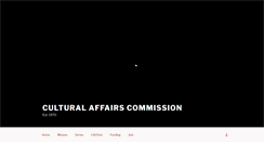 Desktop Screenshot of culturalaffairsla.com